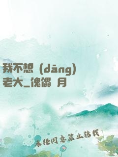 我不想當(dāng)老大