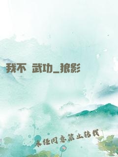 我不會武功