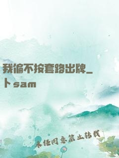 我偏不按套路出牌