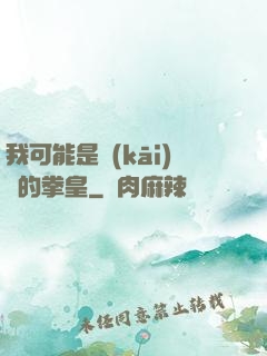 我可能是開(kāi)掛的拳皇