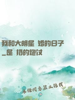 我和大明星閃婚的日子
