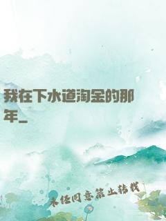 我在下水道淘金的那幾年
