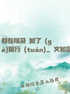 我在埃及參加了個(gè)旅行團(tuán)