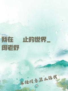 我在時間靜止的世界
