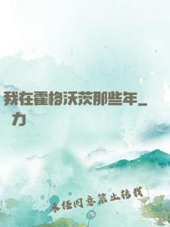 我在霍格沃茨那些年