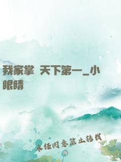 我家掌門天下第一