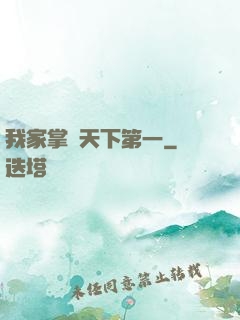 我家掌門天下第一