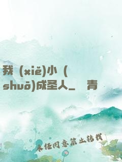 我寫(xiě)小說(shuō)成圣人