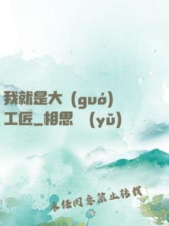 我就是大國(guó)工匠