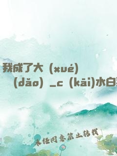 我成了大學(xué)輔導(dǎo)員