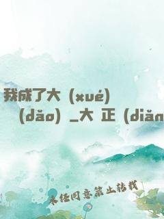 我成了大學(xué)輔導(dǎo)員
