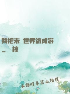 我把未來世界做成游戲