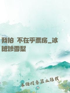 我拍戲不在乎票房