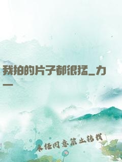 我拍的片子都很猛