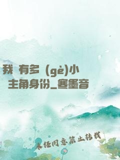 我擁有多個(gè)小說主角身份