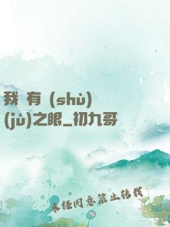 我擁有數(shù)據(jù)之眼