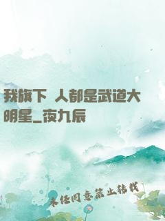 我旗下藝人都是武道大明星