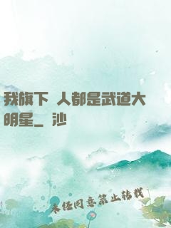 我旗下藝人都是武道大明星