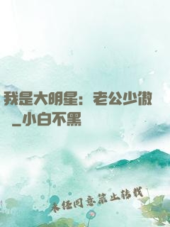我是大明星：老公少傲嬌