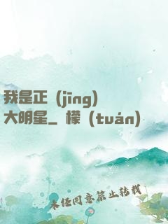 我是正經(jīng)大明星