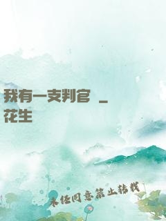我有一支判官筆
