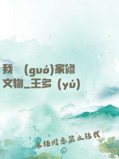 我為國(guó)家修文物