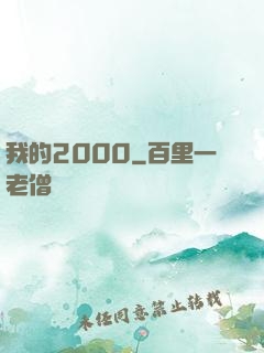 我的2000