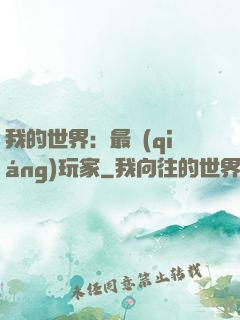 我的世界：最強(qiáng)玩家