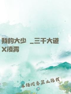 我的大少爺
