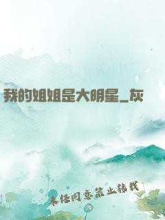 我的姐姐是大明星