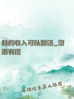 我的收入可以翻倍
