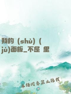 我的數(shù)據(jù)面板