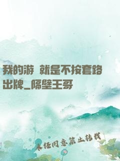 我的游戲就是不按套路出牌