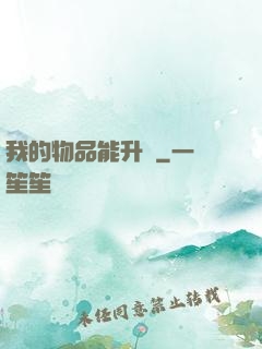 我的物品能升級