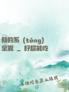 我的系統(tǒng)全靠編