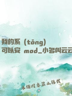 我的系統(tǒng)可以安裝mod