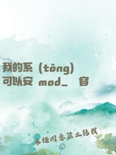 我的系統(tǒng)可以安裝mod