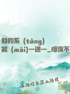 我的系統(tǒng)能買(mǎi)一送一