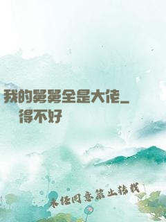 我的舅舅全是大佬