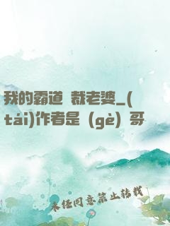 我的霸道總裁老婆