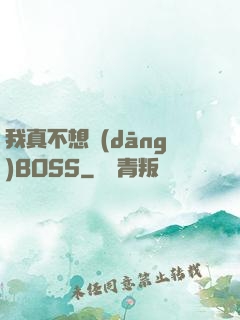 我真不想當(dāng)BOSS
