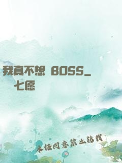 我真不想當BOSS