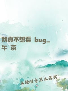 我真不想看見bug