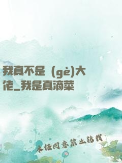 我真不是個(gè)大佬