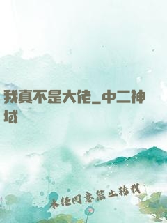 我真不是大佬