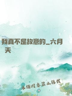 我真不是故意的