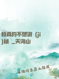 我真的不想做機(jī)械師