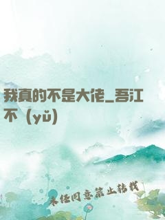 我真的不是大佬