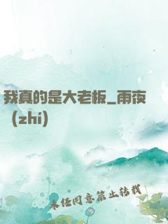 我真的是大老板