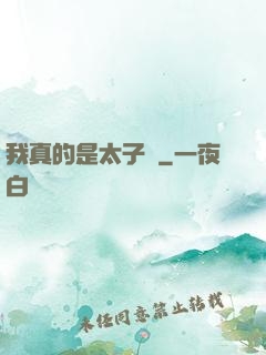 我真的是太子爺